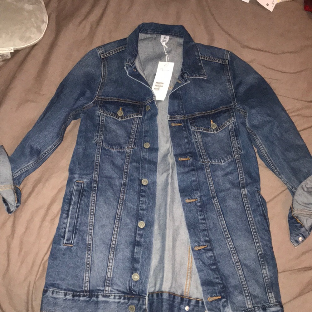 Long Jean Jacket